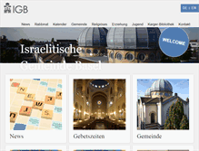 Tablet Screenshot of igb.ch